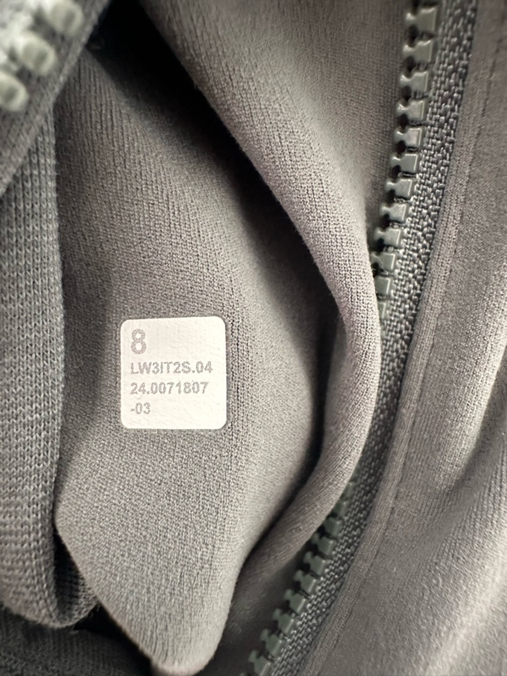 Lululemon Define Cropped Jacket *Nulu Dark Forest / Gold Size 8 NWOT - Picture 11 of 14